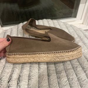 Manebi Double Sole Suede Espadrilles size 39